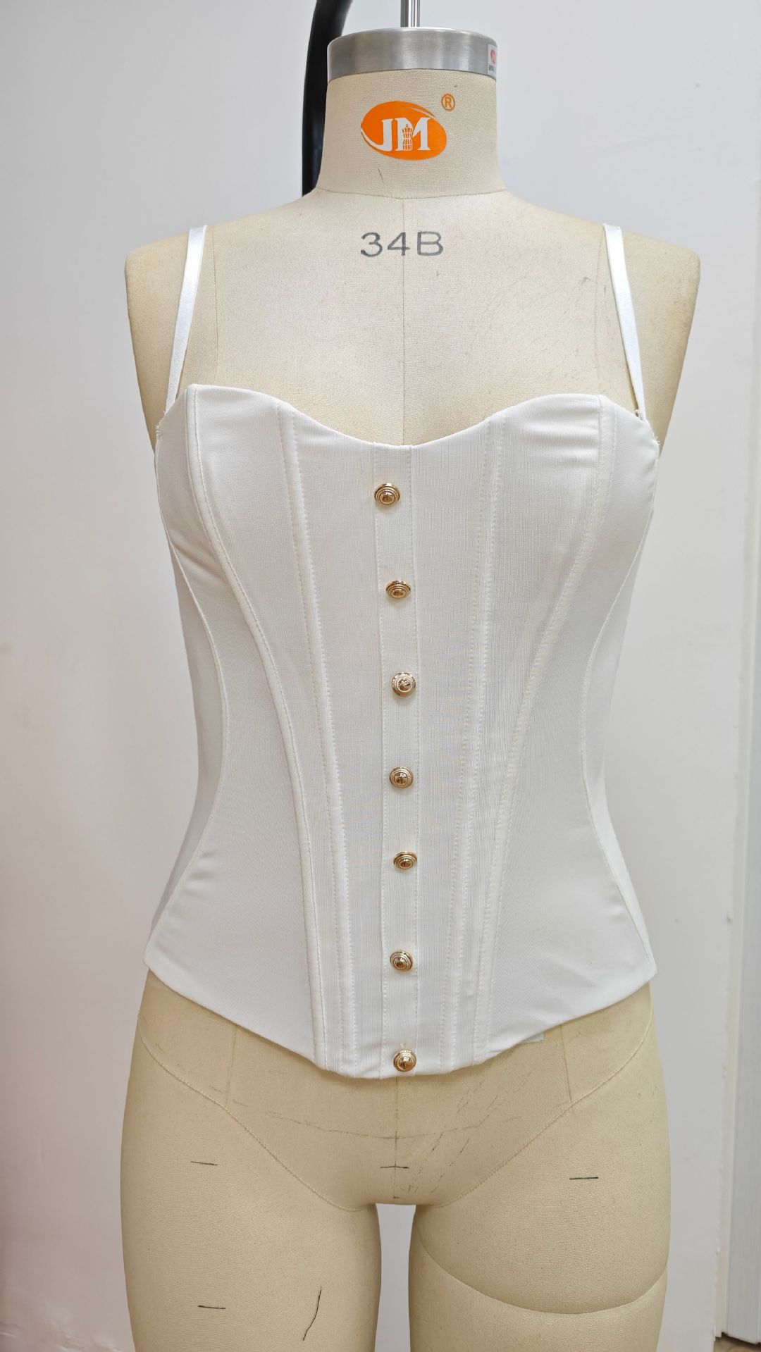 Women Spaghetti Strap Corset Top - Slim Fit Body Shaper Outer Wear Bustier Top